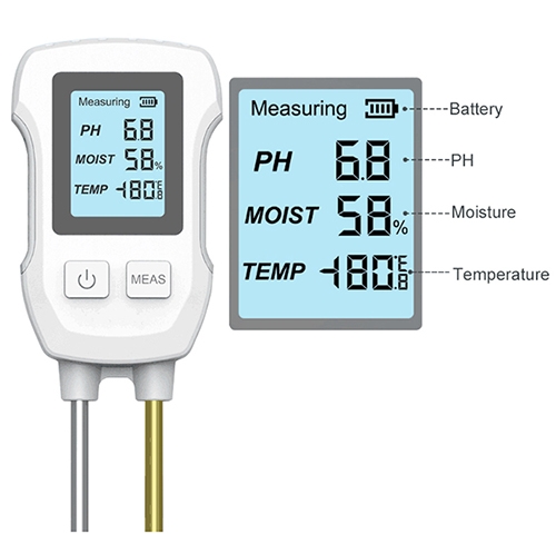 Smart plant soil sensor detail