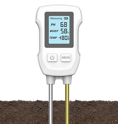Smart plant soil sensor feature