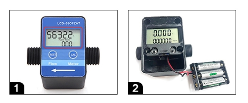 Smart water flow sensor detail