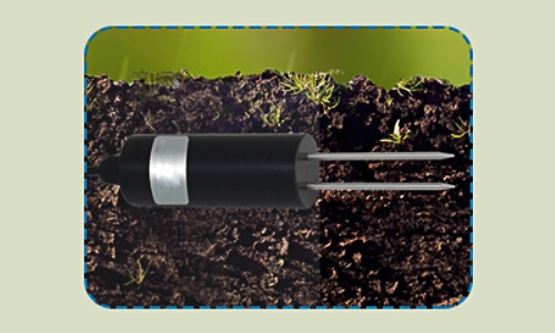 Soil electrical conductivity sensor burial method