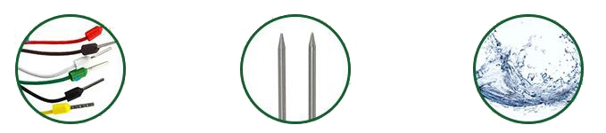 Soil electrical conductivity sensor feature