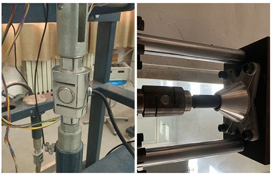Tension compression load cell case