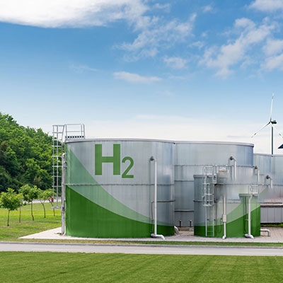 Thermal conductivity gas sensor of hydrogen