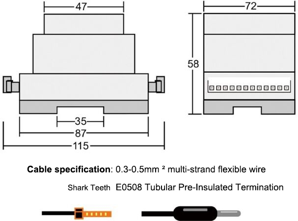 Torque sensor display controller size