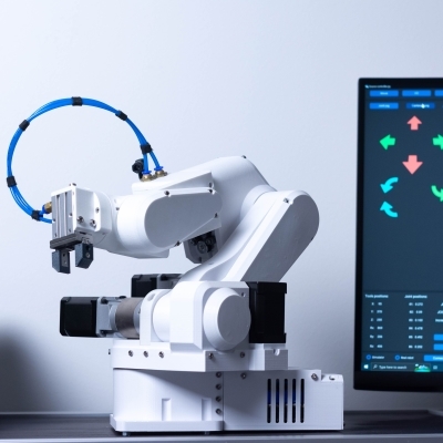 Torque sensor signal amplifier of robot control