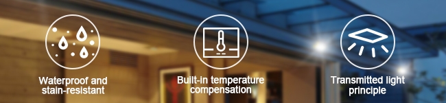 Transparency sensor feature