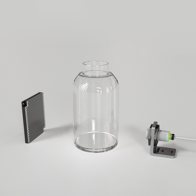 Transparent container inspection