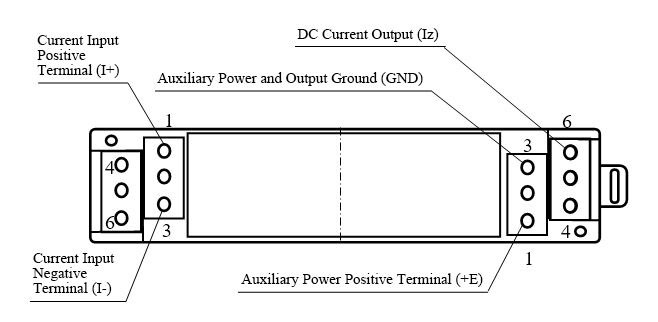 True RMS current senso wiring method