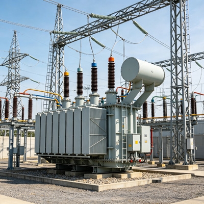 True RMS voltage sensor installed in power system monitoring panel