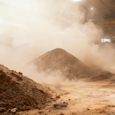 Tuning fork level switch for strong powder and dust