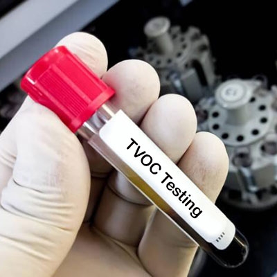 TVOC gas sensor of TVOC testing