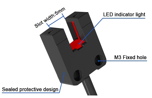 U type photoelectric sensor detail