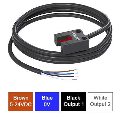 U type photoelectric sensor wiring diagram