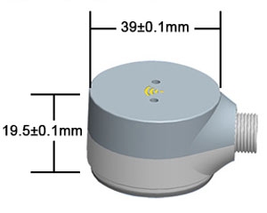 Ultrasonic fuel level sensor dimension