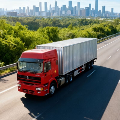 Ultrasonic fuel level sensor for truck