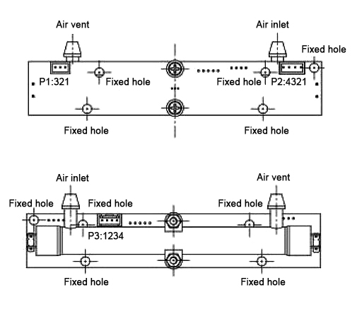 Ultrasonic gas flow sensor pin diagram