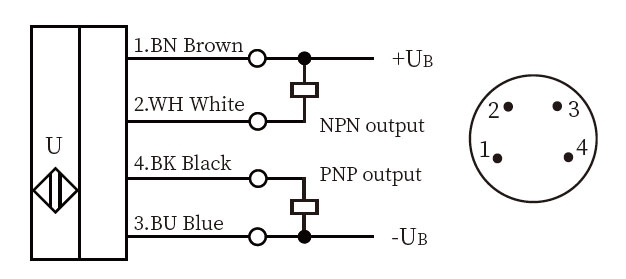 Ultrasonic label sensor wiring diagram