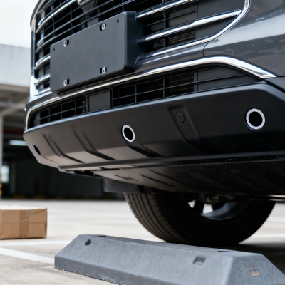 Ultrasonic proximity sensor for automotive assistance