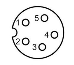 Ultrasonic water flow sensor output pin diagram