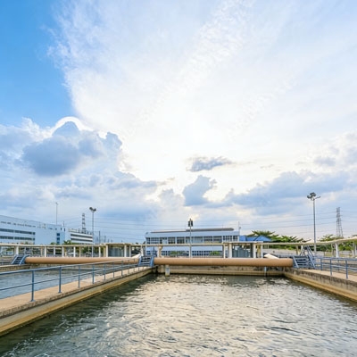 Ultrasonic water level sensor for sewage