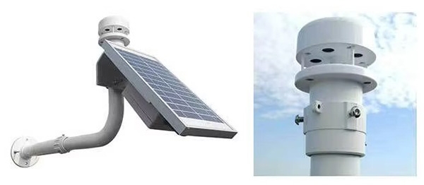 Ultrasonic wind speed and direction sensor case