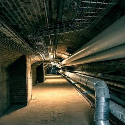 Underground pipe gallery