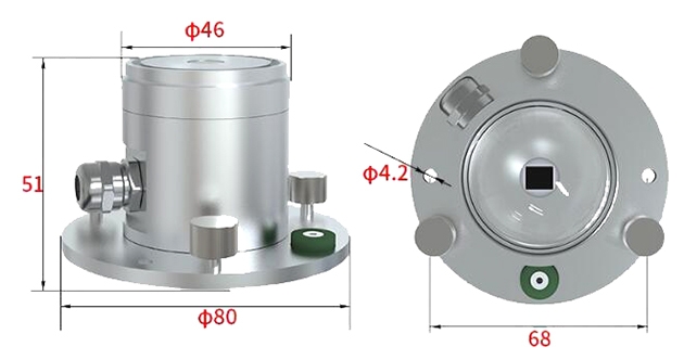 UV sensor 290 390nm size