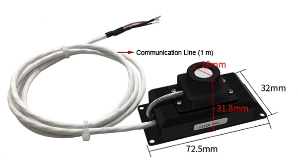 UVA UVC sensor dimension