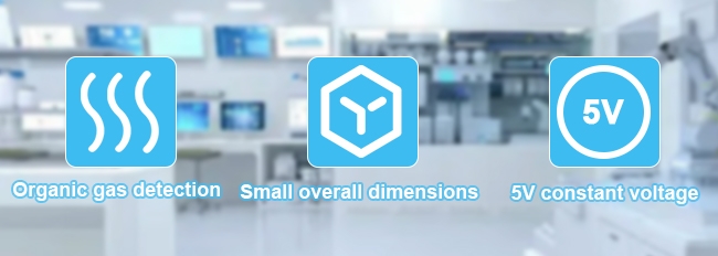 Vapour gas sensor feature