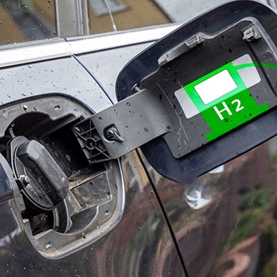 Vehicle-mounted h2 detection