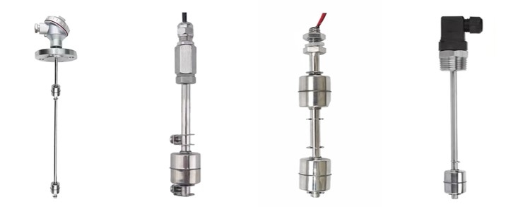 Vertical float switch type