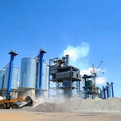 Vibrating rod level switch for cement plant