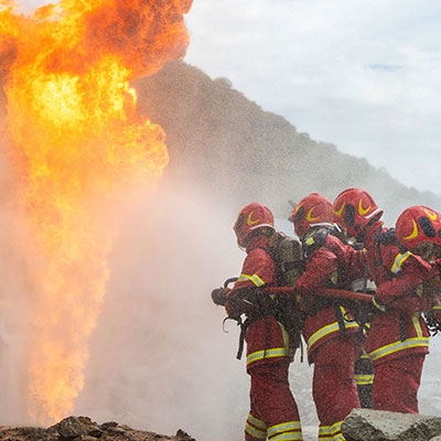 Vinyl chloride sensor of fire fighting