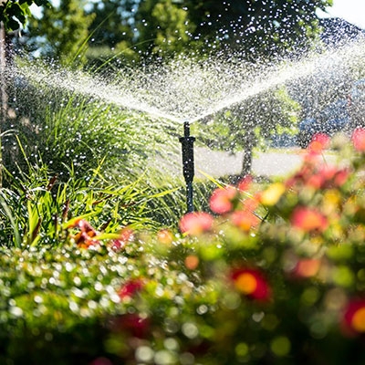 Water flow sensor for landscape irrigation