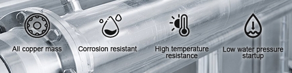 Water flow switch feature