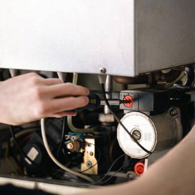 Water flow switch for boiler system