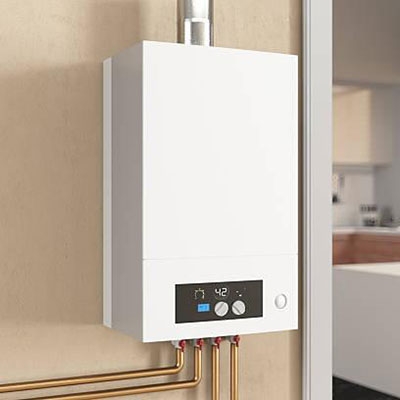 Water flow switch for wall-hung boiler