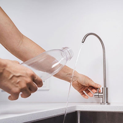 Water flow switch for water purifier