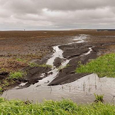 Water quality sensor for agricultural drainage