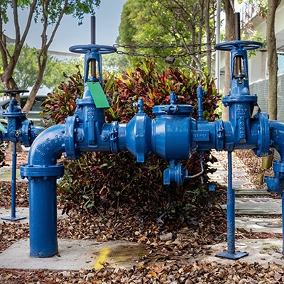 Water quality sensor for municipal water supply