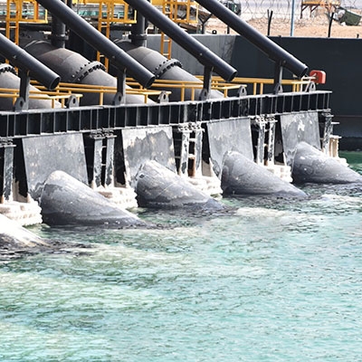 Water quality sensor for seawater desalination