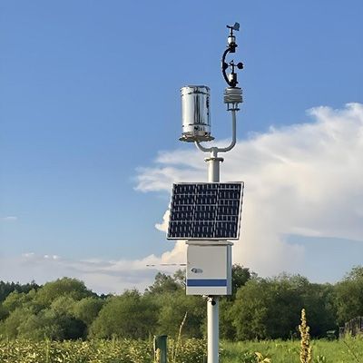 Weather station rainfall detection