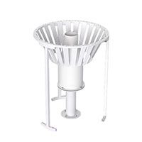 Weighing bucket rain sensor content
