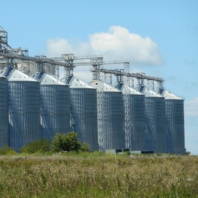 Weighing of silo