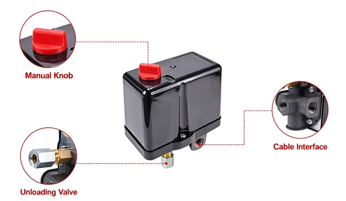 Well tank pressure switch details
