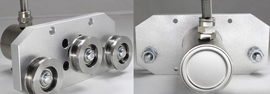 Wire rope tension sensor feature