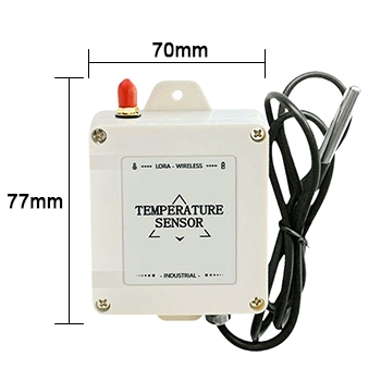 Wireless temperature sensor dimension
