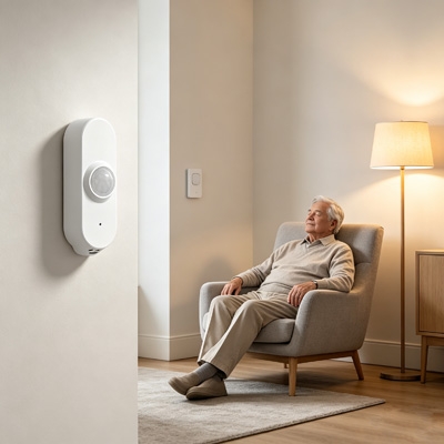 Zigbee mmWave presence sensor application, elderly care presence monitoring
