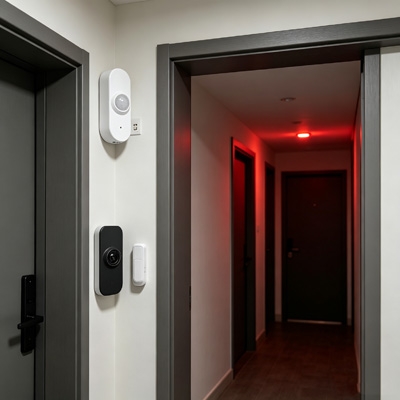 Zigbee mmWave presence sensor application, home security automation monitoring