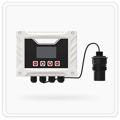 Non contact ultrasonic water level sensor product show
